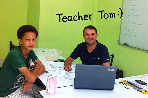 tefl teacher training tom